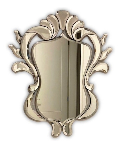 Imagem 1 de 9 de Espelho Veneziano Bisote Lavabo Banheiro Sala (veja O Vídeo)