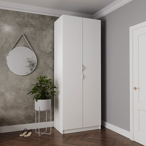 Guarda Roupa Modulado 2 Portas Com Cabideiro E 2 Gavetas