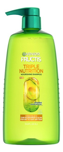 Shampoo Garnier Fructis Sleek & Shine De Aguacate 1 Litro