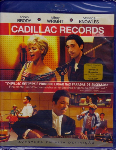 Blu-ray Cadillac Records Original Br C/dublagem Beyoncé Raro