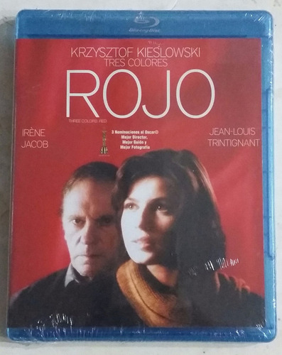 Bluray Rojo Three Colors Red Krzysztof Kieslowski Irene Jaco