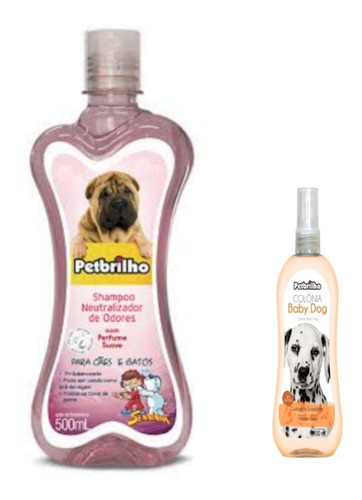 Shampoo Neutralizador De Olores Perros+ Colonia De 100 Ml 