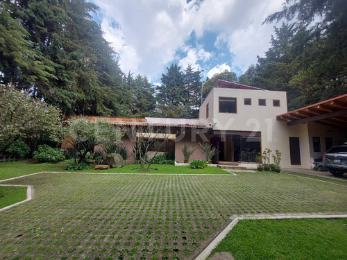 Casa Residencial En Venta En Ex Hacienda Jajalpa, Ocoyoacac, Estado De México.