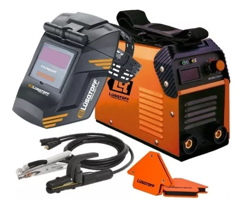 Soldadora Inverter Lusqtoff Iron 180-9 Kit + Mascara + Acc 