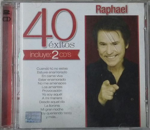 Cd Raphael + 40 Exitos ( 2 Cds )