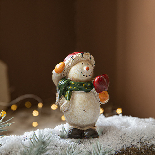 Resi Pintado De Escritorio Decorativo Para Árbol De Navidad