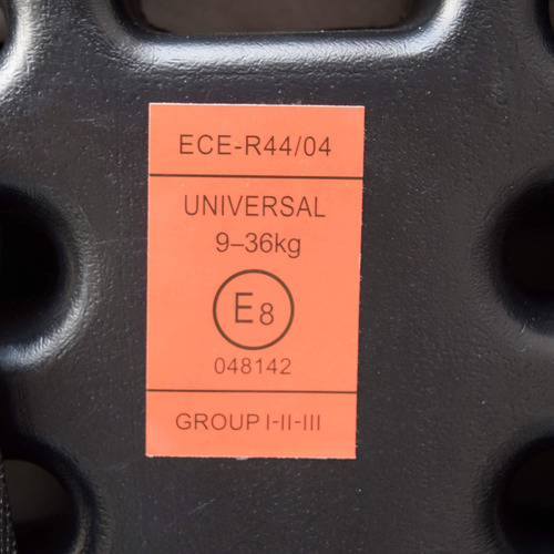 Imagen 6 de 10 de Butaca Booster Auto Bebe Megababy 9 A 36 Kg Homologada