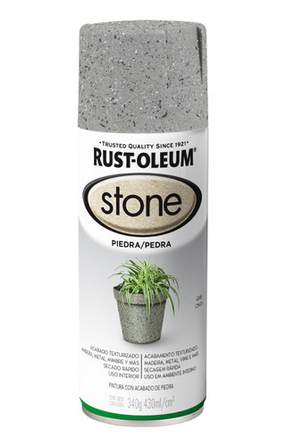 Lata Rust Oleum Stone Efecto Piedra | +6 Colores | 340gr