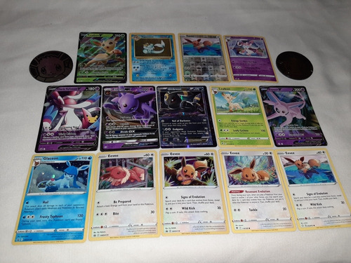 Eevee Y Algunas Evoluciones  Pokemon Tcg,vaporeon 1999,holo.