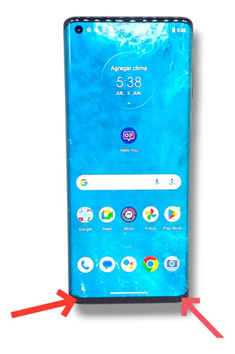 Motorola Moto Edge Morado 6gb Ram 128gb Rom Solo Telcel Deta Midnight Magenta (Reacondicionado)