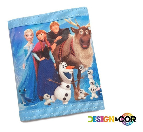 Imagem 2 de 5 de Carteira Infantil Frozen