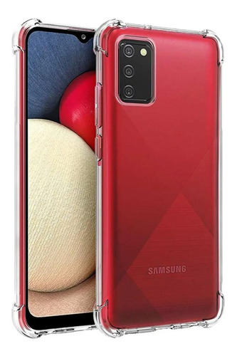 Capa Gel Anti-impacto Para Samsung Galaxy A03s Transparente
