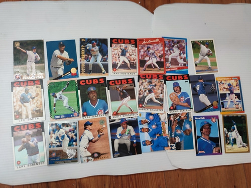 23 Tarjetas Chicago Cubs. Baseball