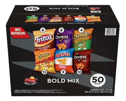 Frito-lay Sabor Mix 50 Pz Americano