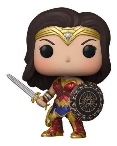 Funko Pop Die-cast Wonder Woman With Sword & Shield Dc Comic