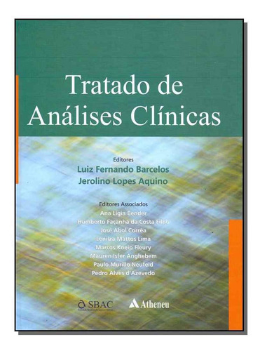 Tratado De Analises Clinicas