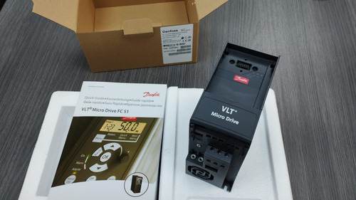 Variador De Frecuencia Monofásico Danfoss Fc051 0.25hp 220v