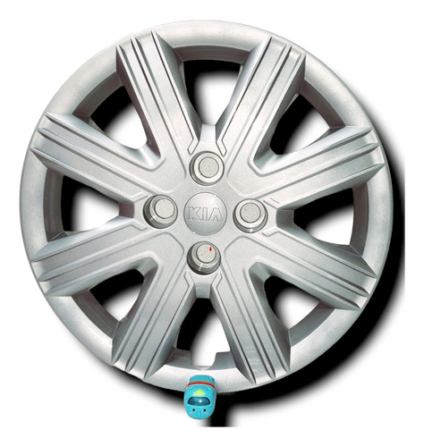 3 Polveras De Acero Para Kia Rio 2021 Pintura Original. (Usado)