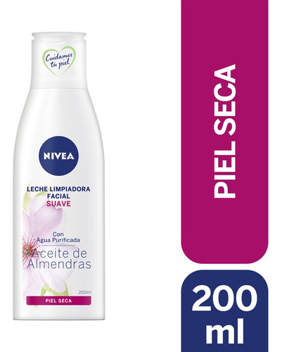 Leche Limpiadora Suave Nivea Piel Seca 200ml