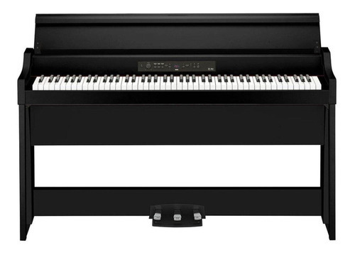 Teclado Piano Digital Korg G1 Air 88 Bluetooth + Mueble Color Negro