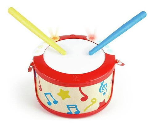 Tambor Musical Luces Hape Bebe Estimulacion Instrumento