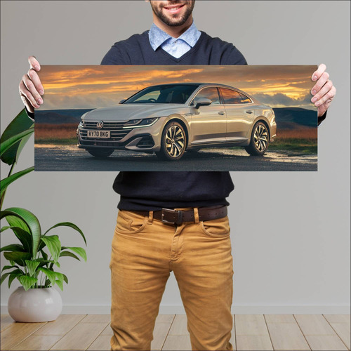 Cuadro 30x80cm Auto 2020 Volkswagen Arteon R Lin 745