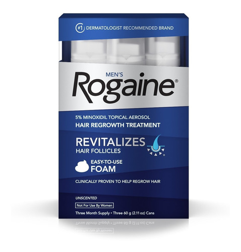Minoxidil 5% Rogaine 100% Original Made In Usa