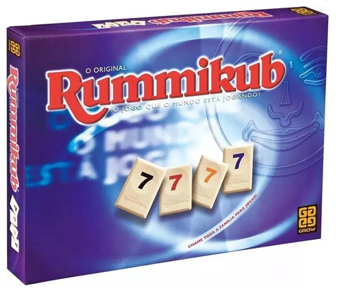 Jogo De Tabuleiro Estrategia Grow Rummikub Original Imediato