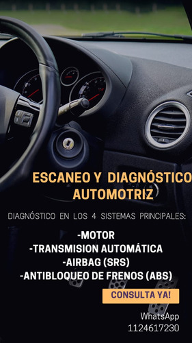 Escaneo Y Diagnóstico De Autos