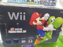 Comprar Nintendo Wii Black Bundle New Super Mario Bross Wii Completo