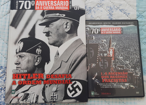 Coleção 70 Anos Da Segunda Guerra Mundial Volume 7livro +dvd