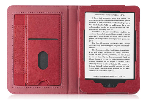 Funda Compatible Con El Lector Electrónico Kobo Clara Bw/col