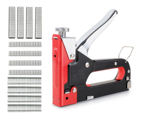 Grapadora De Muebles 3 En 1 Con 600 Grapas De Pistola De Gra
