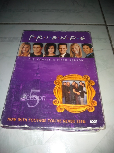 Box Set Dvd Serie Friends Amigos Temporada 5 Original