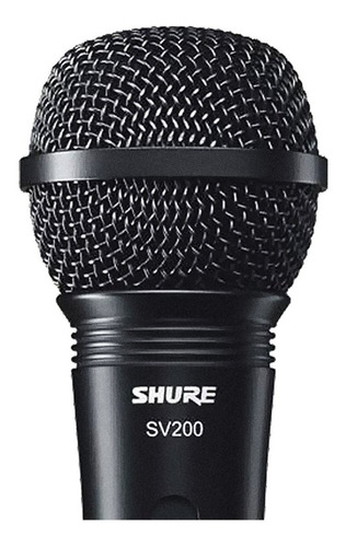 Micrófono Alambrico De Mano Shure Sv200