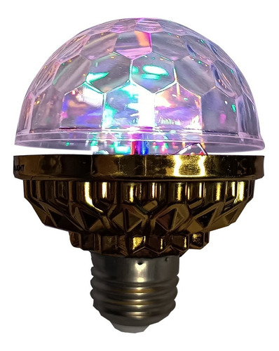 Bombillo Led Disco Multicolor Roscae27 