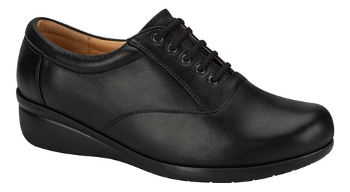 Zapato Dama Shosh Confort 4242 Comodo En Negro