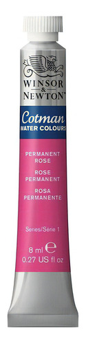 Pintura Acuarela Cotman Winsor Newton Tubo 8ml Color Escoger Color Permanent Rose - Rosa Permanente