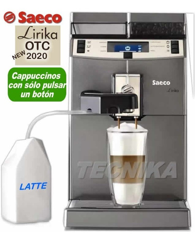 Imagen 3 de 8 de Saeco Lirika Otc Cafetera Express Automatica Capuchino 2019