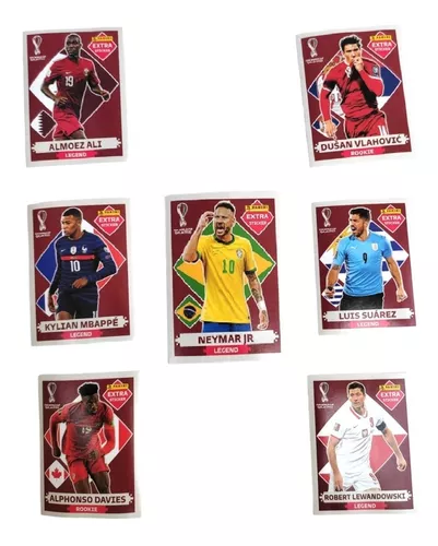 Neymar Legend Bordô - Copa do Mundo Qatar 2022 Panini