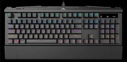 Teclado Mecánico Gamdias Hermes 7 Color Switch Táctil