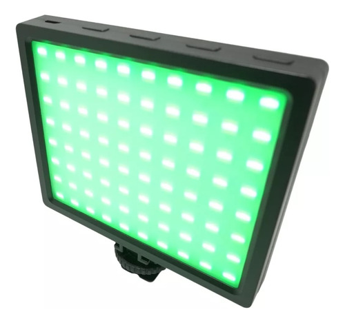 Luz Led Panel Mini Rgb Cl-168c + Soporte Celular Y Camara