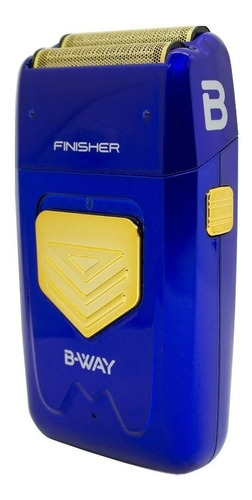 Shaver Afeitadora Inalámbrica B-way Finisher Blue Barba