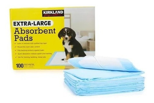 Tapete Absorbente Entrenadores Cachorros Kirkland 100 Piezas