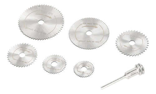 Juego De Minihojas De Sierra Para Herramientas Rotativas, 7