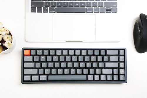 Imagen 6 de 7 de Keychron K6 White Led Brown Switches Gateron Mac-windows