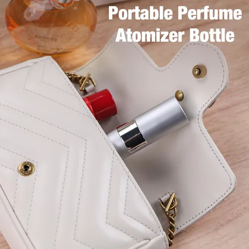 Ikskey Botella Atomizadora De Perfume Recargable De Viaje Pa