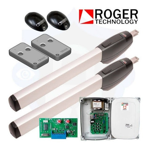 Kit Motor Roger Intensivo De Brazo Puertas 4m