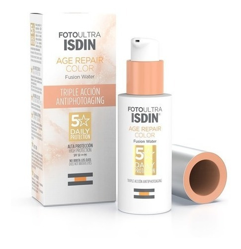 Fotoprotector Isdin Fotoultra Age Repair Color Spf 50- X50ml