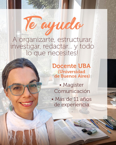 Asesoría Tutoría Tesis Trabajos Académicos Docente Uba